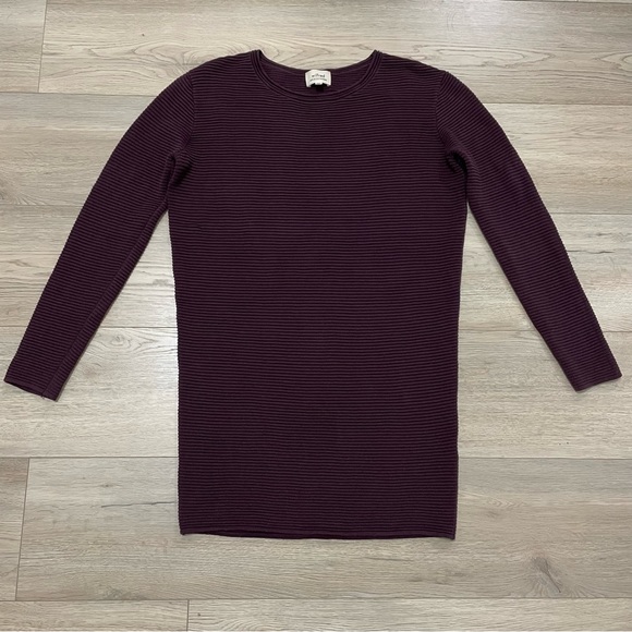 Aritzia Wilfred Campanule Sweater Dress Purple Size XS - Picture 2 of 7